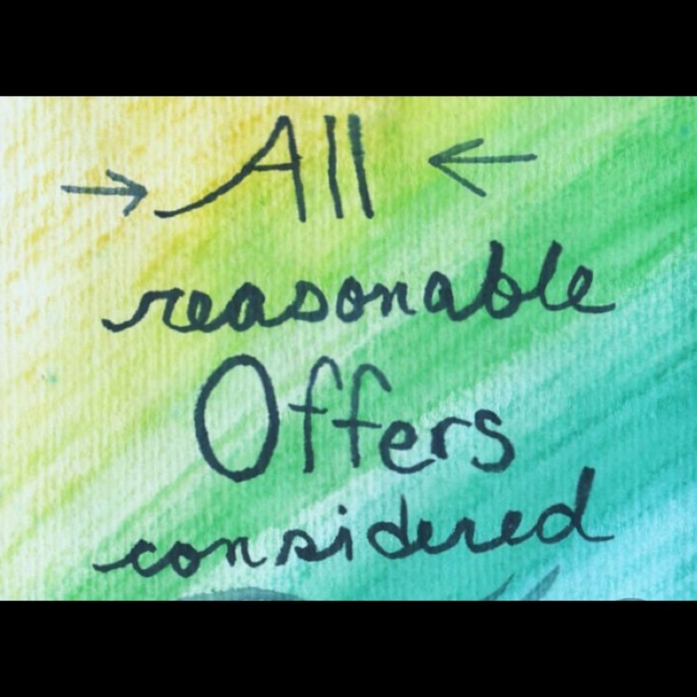 I ❤️ reasonable offers!